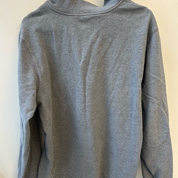 Men's size large grey vineyard vines 1/4 zip neck cotton sweatshirt - Picture 7 of 10